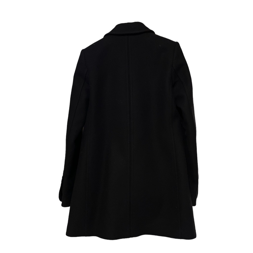 PROENZA SCHOULER wool and cashmere asymmetric pea coat. - Picture 4 of 6